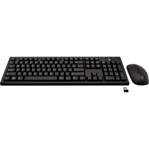 V7 Wireless Keyboard and Mouse Combo - MX - USB Wireless RF Span