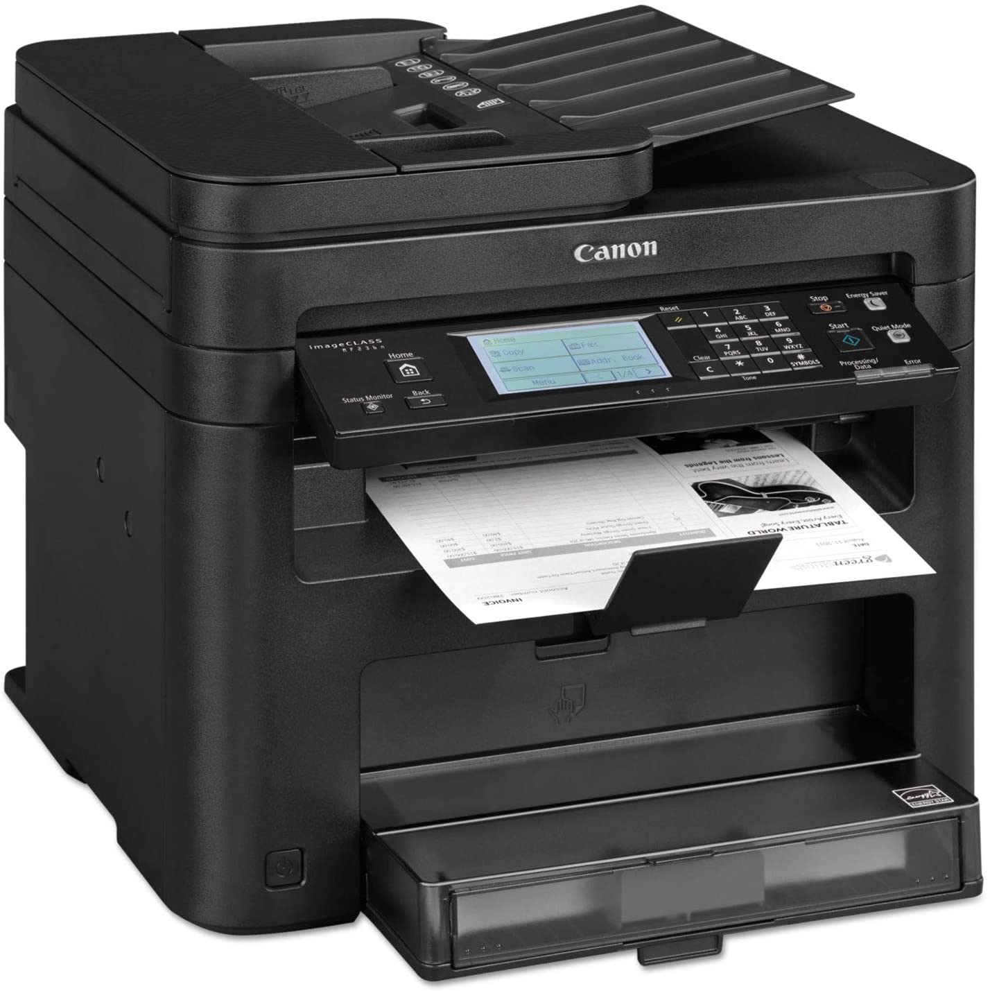 Canon ImageCLASS MF236n All in One, Mobile Ready Printer, Black, - Click Image to Close