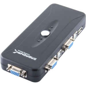 4PORT USB 2.0 VGA KVM PLUS 4 KVM CABLES 4PORT USB 2.0 VGA KVM PLUS 4 KVM CABLES