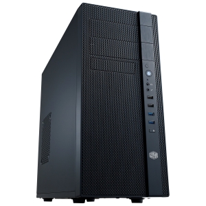 Cooler Master N400 N-Series Mid Tower Computer Case with Fully M - Click Image to Close