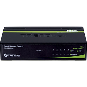 Trendnet 5PORT 10/100MBPS GREENNET SWITCH - Click Image to Close